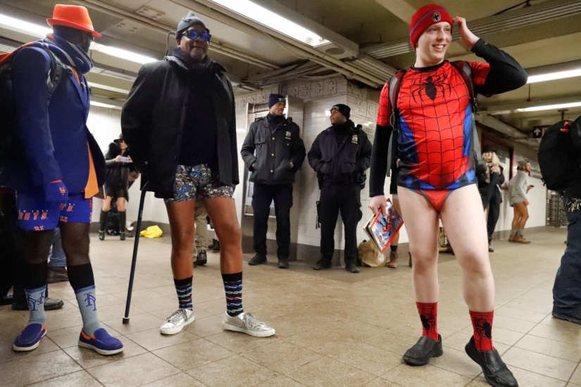 In the subway without pants — 2018: a global flash mob swept the world