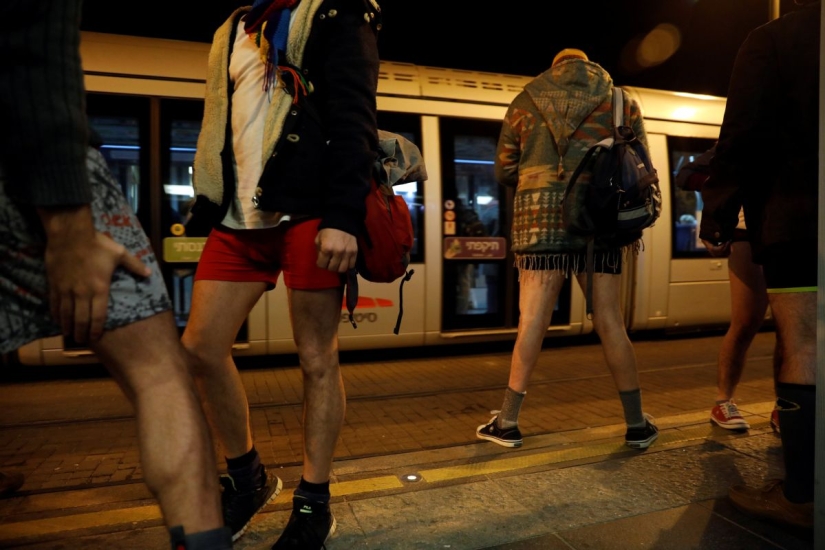 In the subway without pants — 2018: a global flash mob swept the world