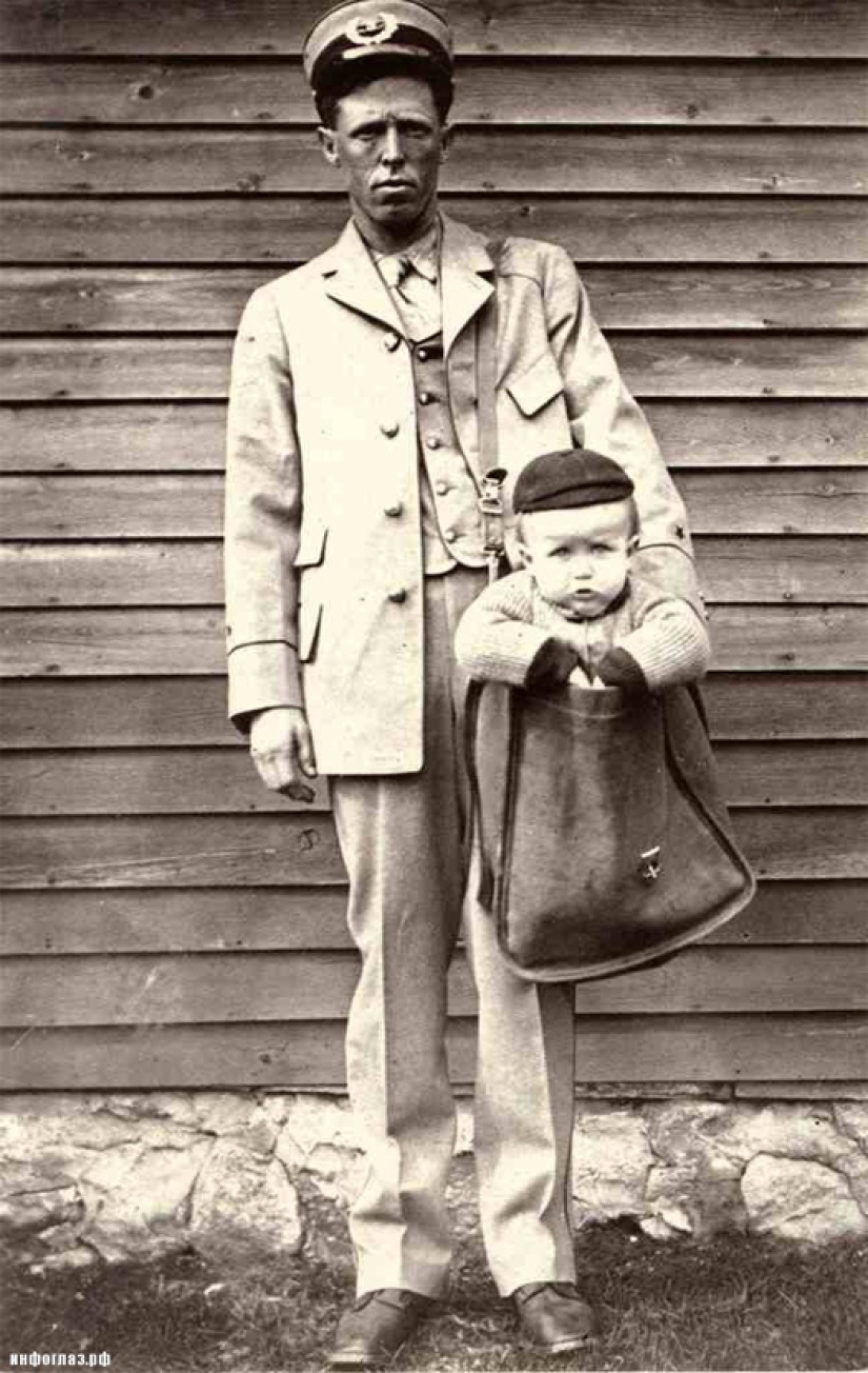 In the USA at the beginning of the twentieth century, children were sent by mail at the rate for chickens