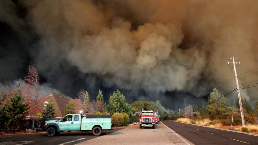 Incendios forestales en California: la ciudad de Paradise incendiada, Malibú evacuada
