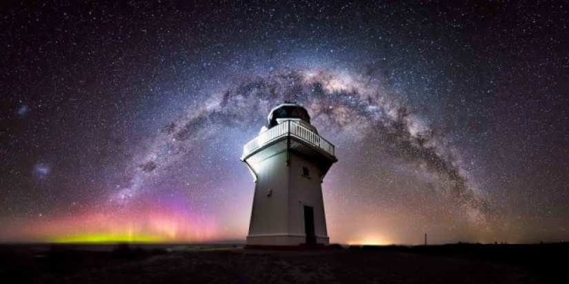 Increíble cielo estrellado en Nueva Zelanda
