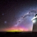 Increíble cielo estrellado en Nueva Zelanda