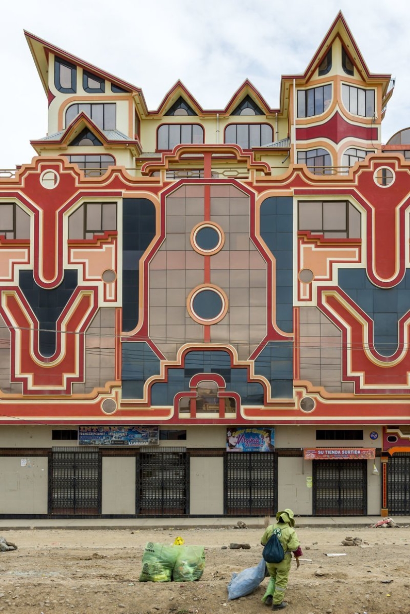 Increíbles casas construidas por indios ricos en Bolivia