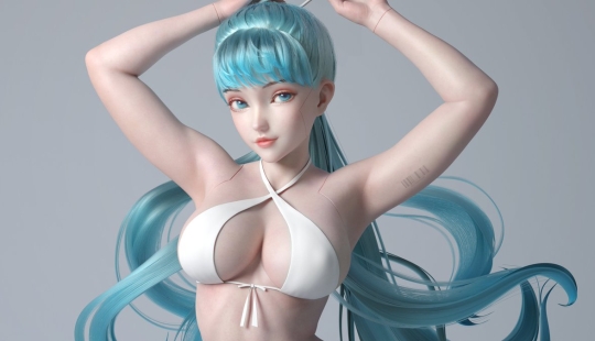 Incredible works of digital 3D sculptor Qi Shen Luo