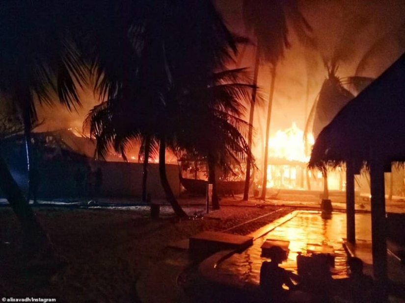 Infierno en medio del paraíso: cómo un hotel de lujo en las Maldivas se convirtió en una trampa de fuego para los vacacionistas