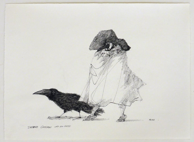 Inspirado por los Cuervos: el talentoso ilustrador Paul Flora