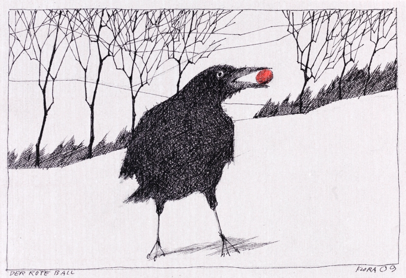 Inspired by Crows: Talented illustrator Paul Flora