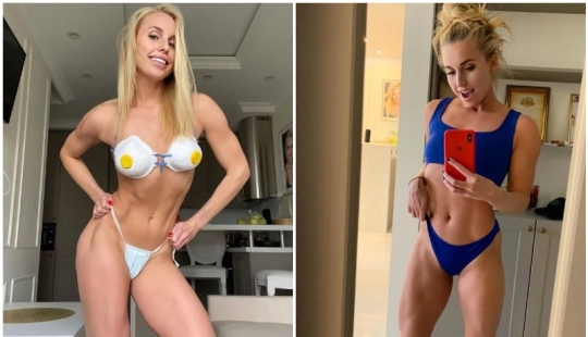Instagram model from Russia with a tenth breast size claims that she has never done plastic surgery