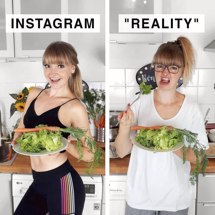 Instagram Vs Realidad: divertido alemán se burla de la foto perfecta de las redes sociales