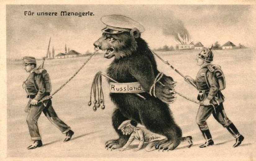 "Instead of culture, there are lice." Anti-Russian postcards from the First World War