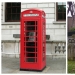 Intimate conversation: the famous red telephone box copied from the tombstones