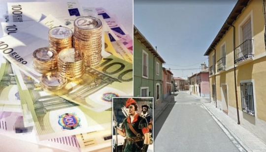 Is Robin Hood alive? Unknown person deposits money to poor villagers in Spain