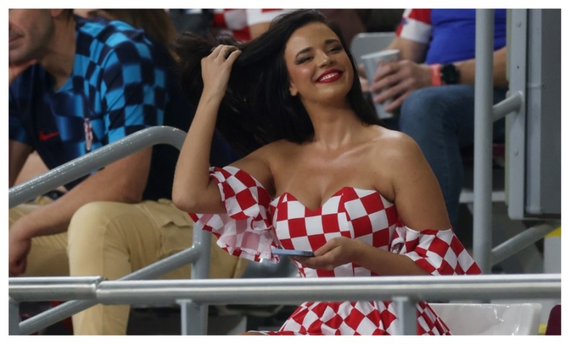 Ivana Knoll is the hottest football fan of the 2022 World Cup
