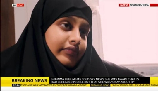 Jihadist housewife: A 19-year-old British woman who joined ISIS 4 years ago gave birth and begs for mercy