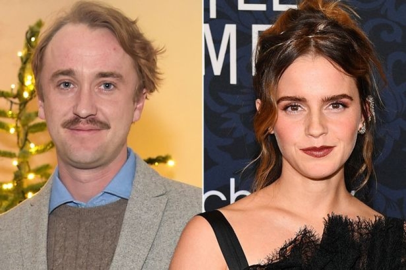 Just a friendship: Tom Felton ruined gossip about an affair with Emma Watson by signing up on a dating site