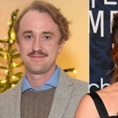 Just a friendship: Tom Felton ruined gossip about an affair with Emma Watson by signing up on a dating site