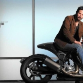 Keanu Reeves engaged in the production of luxury motorcycles