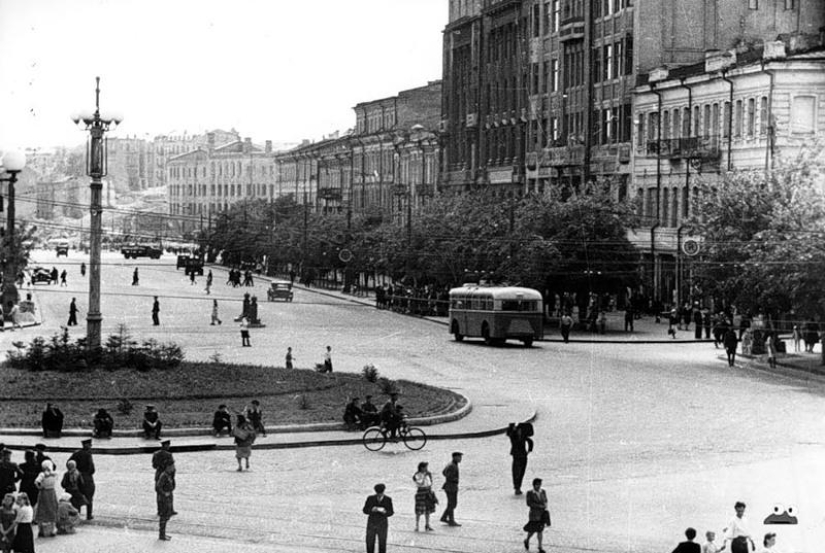Kiev of the middle of the last century