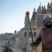 King of the beach: the Brazilian has been living in a sand castle for 22 years