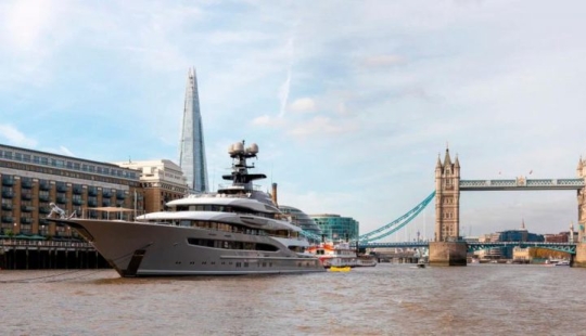 Kismet megayacht: a walk on the luxury 95-meter yacht of an American billionaire