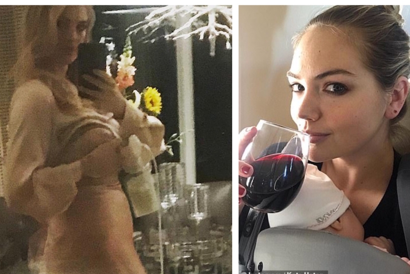 La alegría de la maternidad: una famosa modelo publicó una foto en Instagram con una ventosa en el pecho