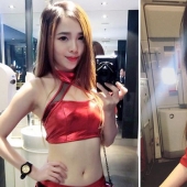 "¿La azafata más bella del mundo?": foto de una azafata de AirAsia se ha vuelto viral