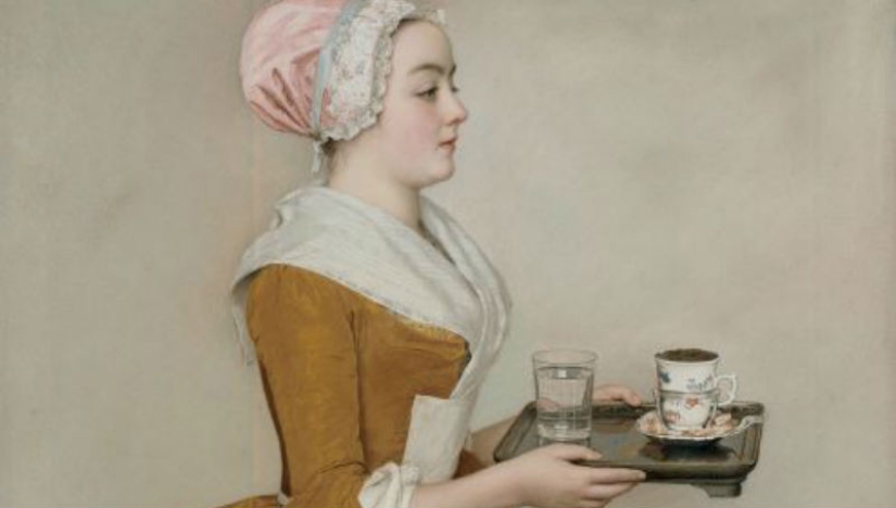 "La bella chocolatera" — el misterio de la famosa pintura de Liotard