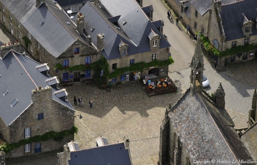 La belleza de Francia desde una altura