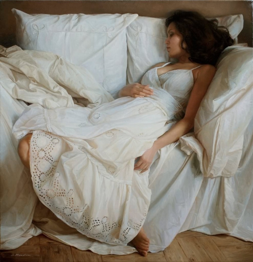 La belleza del cuerpo femenino en las obras increíblemente realistas de Sergei Marshennikov