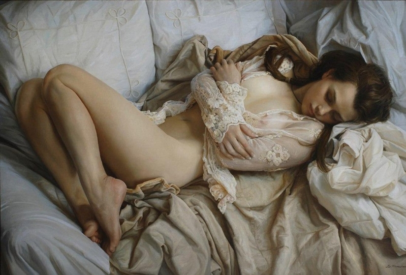 La belleza del cuerpo femenino en las obras increíblemente realistas de Sergei Marshennikov
