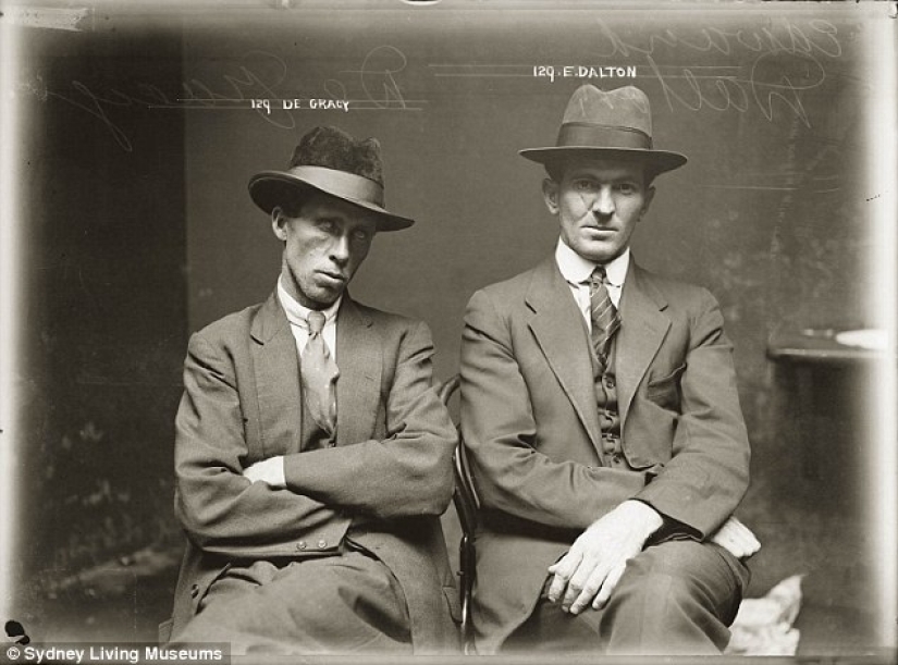 La clandestinidad criminal de Sídney de las décadas de 1920 y 1940 - fotos raras del archivo policial