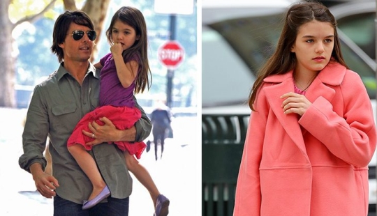 La hija de Tom Cruise y Katie Holmes se convierte en una joven belleza