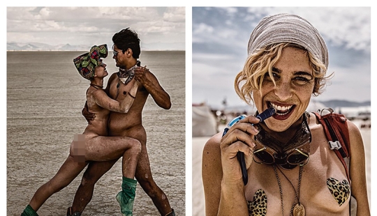 La llama de la Libertad: sentimientos y cuerpos desnudos en los Festivales anuales de Burning Man