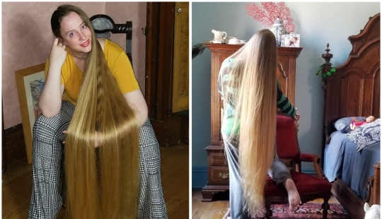 La longitud importa: los fetichistas ofrecen dinero a una mujer estadounidense para que les muestre su cabello La longitud importa: los fetichistas ofrecen dinero a una mujer estadounidense para que les muestre su cabello