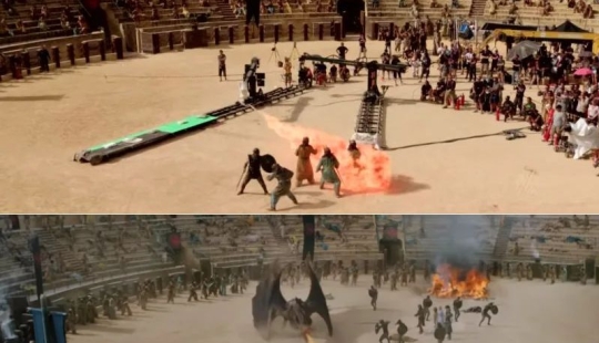 La magia de Chromakey: 15 nuevas tomas de Game of Thrones antes y después de aplicar efectos especiales