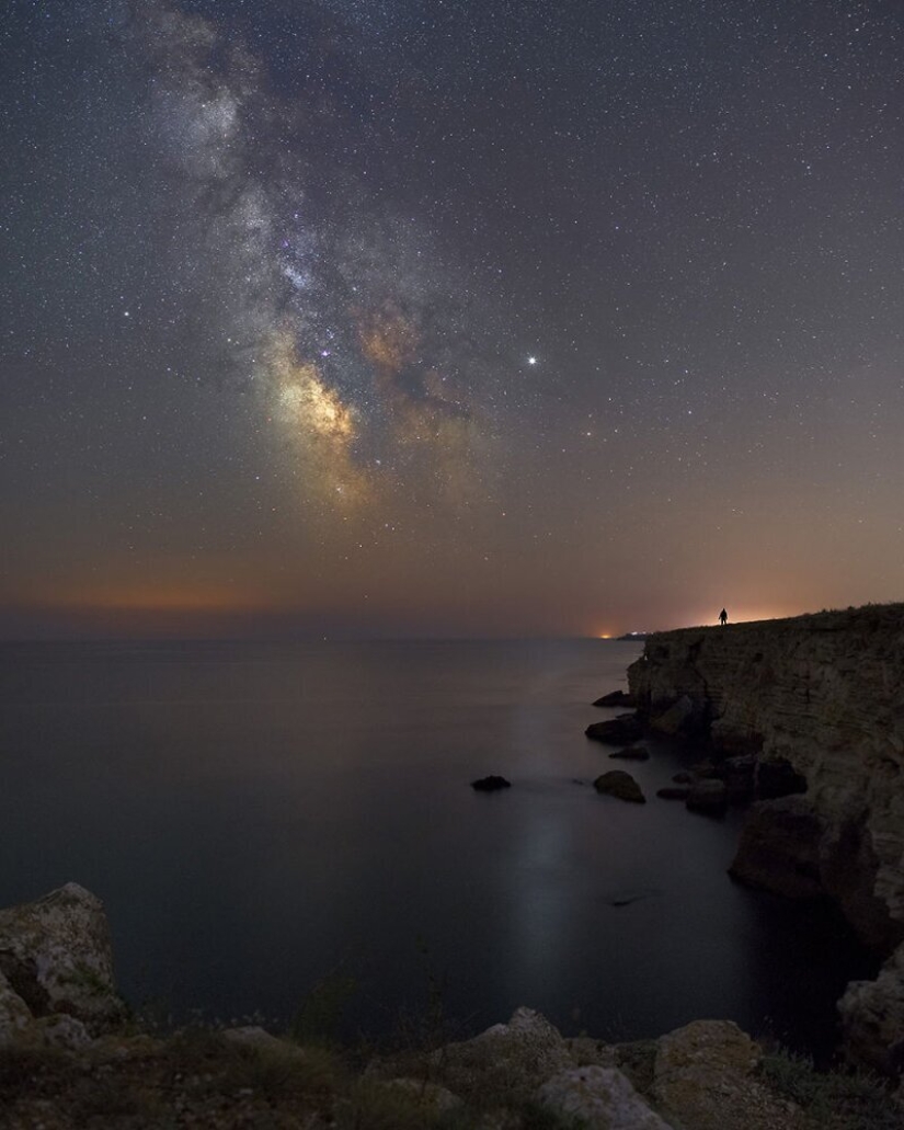 La magia del cielo estrellado: 25 maravillosas fotos del fotógrafo-enseñó a Michael Minkov