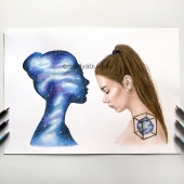 "La mayoría de nuestros problemas están solo en nuestras mentes": dibujos profundos que te hacen pensar