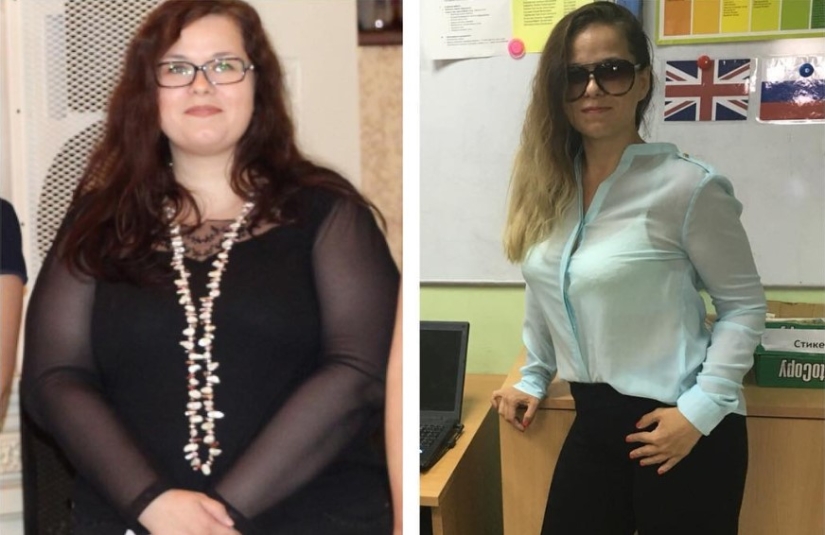 La mujer rusa perdió 50 kg para dejar de burlarse de su hijo por su exceso de peso