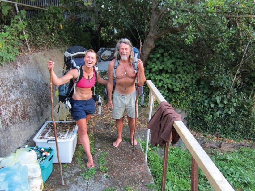La pareja lleva 12 años viviendo un estilo de vida nómada.