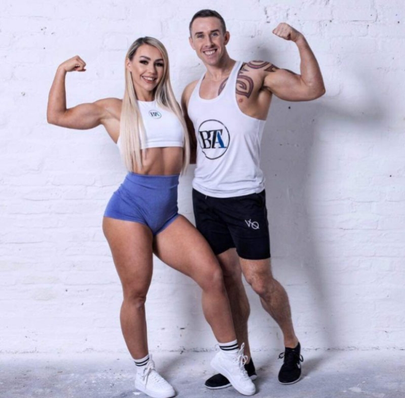 La pareja más delgada de Gran Bretaña gastó decenas de miles en estar en perfecta forma