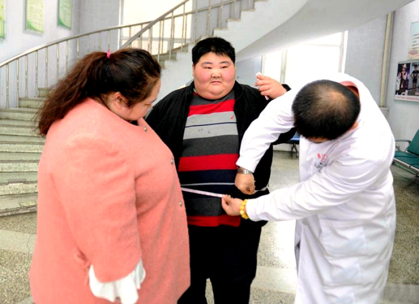 La pareja más gorda de China quiere perder peso para tener un bebé