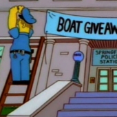 La policía usó un ingenioso truco de Los Simpson y atrapó a 21 criminales