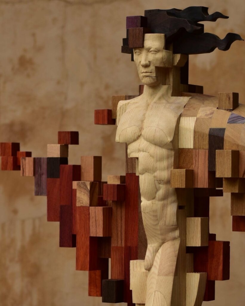 La simbiosis de lo analógico y lo digital en las esculturas del hiperrealista Su Tung Han