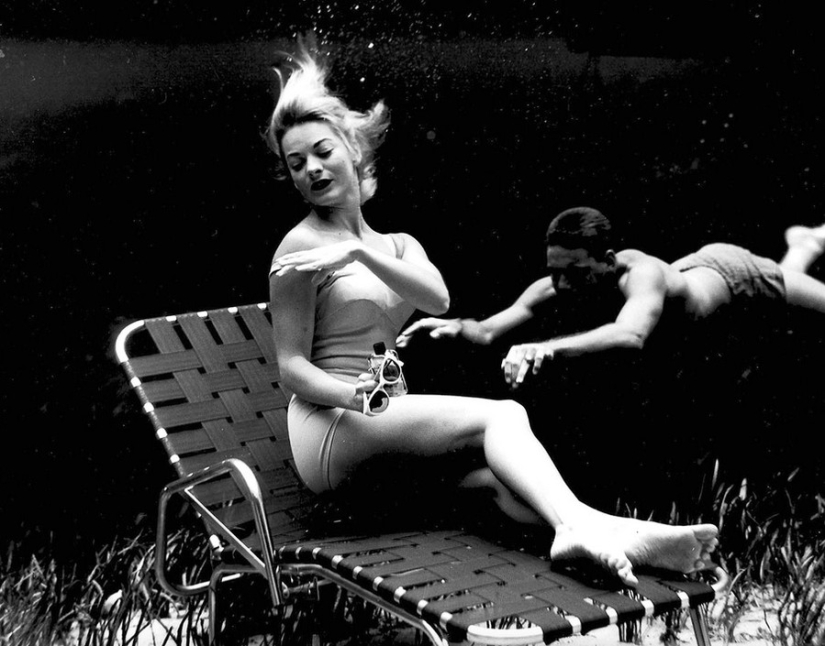 La suave belleza de las primeras fotografías submarinas de la década de 1930