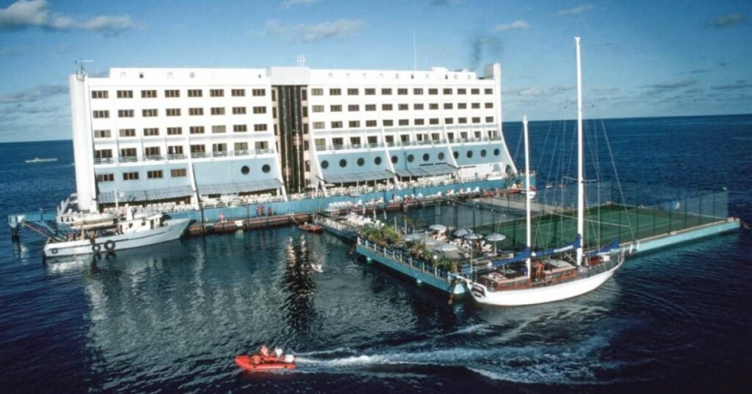 La triste historia del primer hotel flotante, que estuvo plagado de fracasos