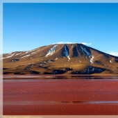 Laguna Sangrienta en Bolivia