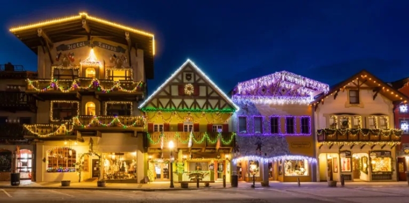 Las 10 ciudades de EE. UU. con las mejores exhibiciones de luces navideñas