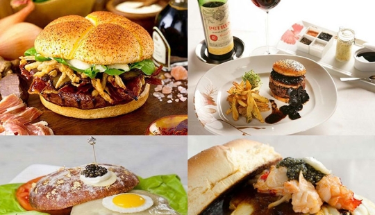 Las 10 hamburguesas más caras del mundo