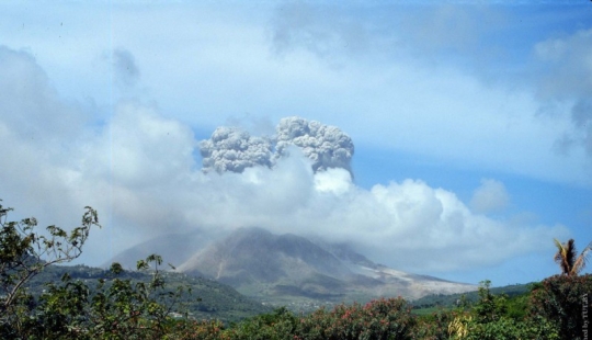 Las erupciones volcánicas más espectaculares de 2020