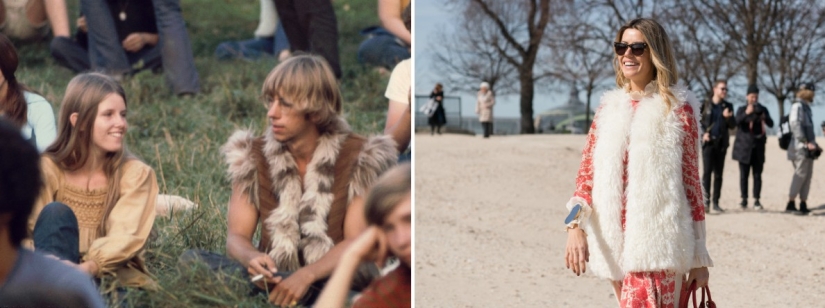 Las fotos del Festival de Woodstock de 1969 le permiten ver los orígenes de la moda moderna